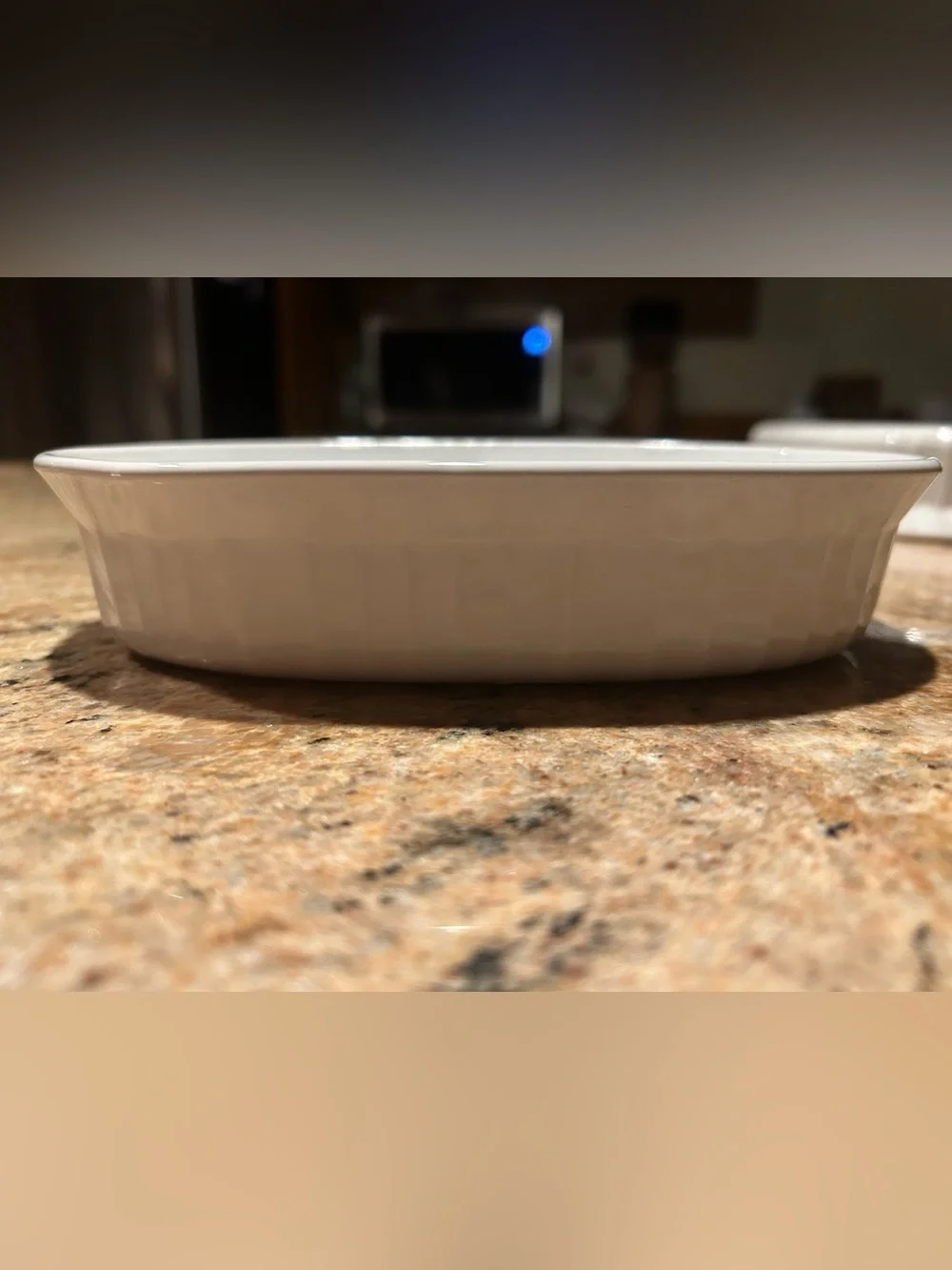 Corningware #F-15-B 475ml French White Oval Baking Dishes (2) 7.25”x4.75”w16 oz